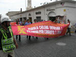 Peruvian National Sport - protest marches 